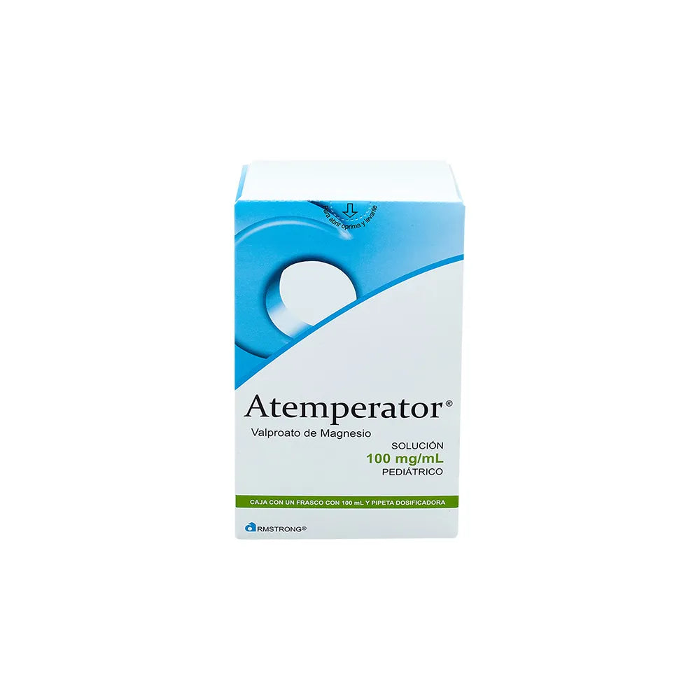 ATEMPERATOR S VALPROATO DE MAGNESIO 100 MG/ ML CAJ/ 100 ML
