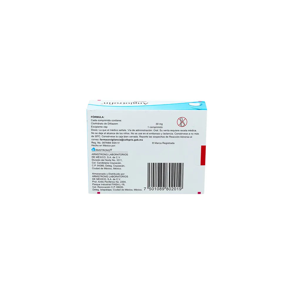 ANGIOTROFIN DILTIAZEM 30 MG C/30 COMP