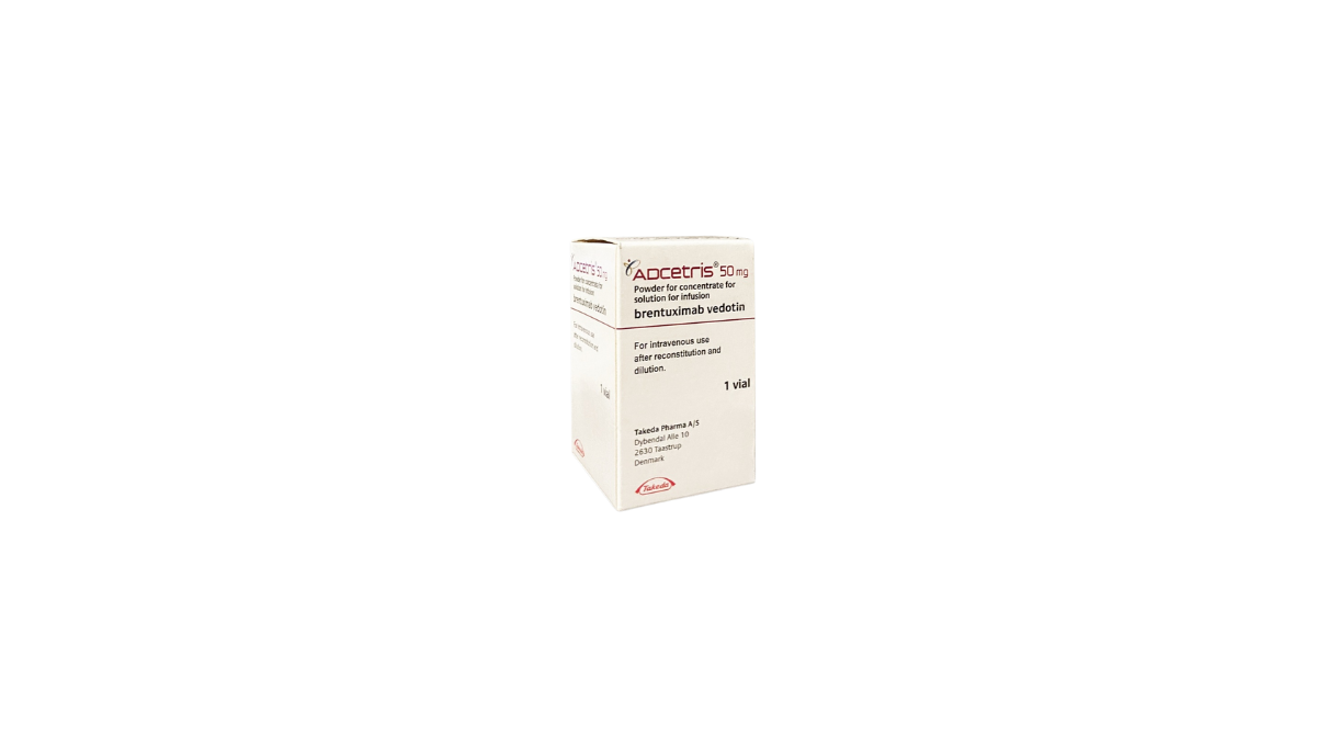 ADCETRIS BRENTUXIMAB VEDOTIN 50MG F A CAJ C/1