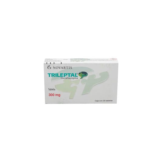 TRILEPTAL  OXCARBAMAZEPINA 300 MG CAJ/20 GRAG