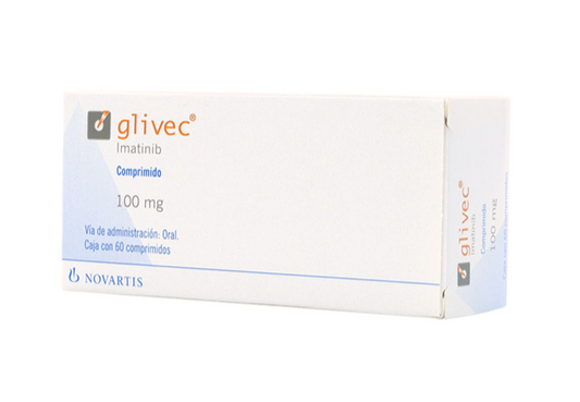 GLIVEC IMATINIB 100MG COM BOX C/60