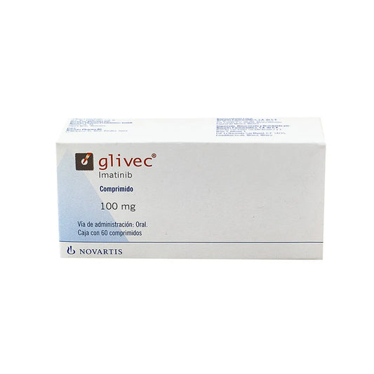 GLIVEC IMATINIB 100MG COM CAJ C/60