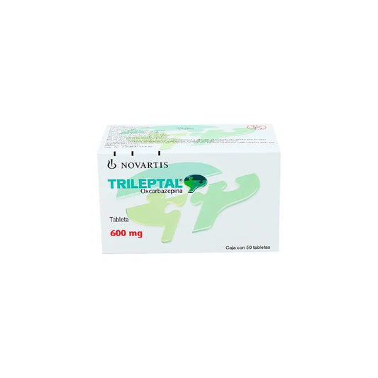 TRILEPTAL  OXCARBAMAZEPINA 600 MG CAJ/50 GRAG