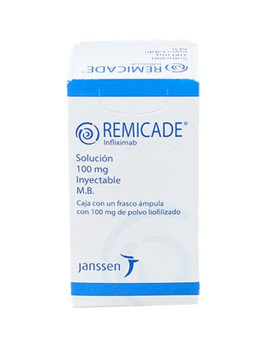 REMICADE INFLIXIMAB LIOF 100MG FAM CAJ C/1