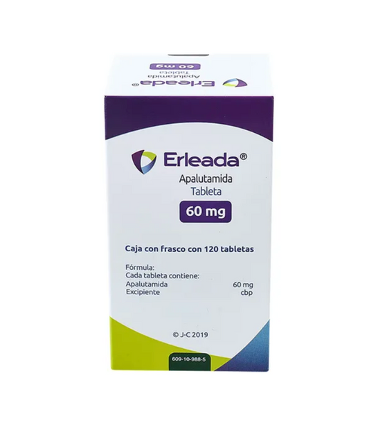 ERLEADA APALUTAMIDA 60 MG TAB CAJ C/120