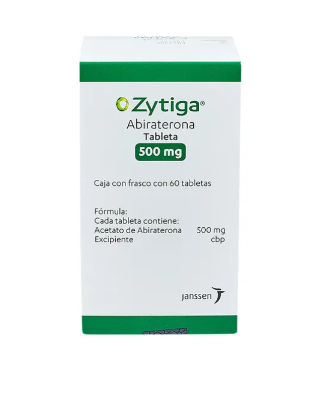 ZYTIGA ABIRATERONA 500 MG CAJ TAB C/60