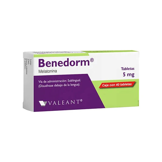 BENEDORM MELATONIN SUBS. 5 MG C/40 TABLETS