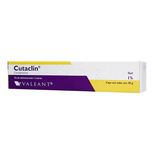 CUTACLIN GEL  CLINDAMICINA 1% - CAJ/ TUB  30G