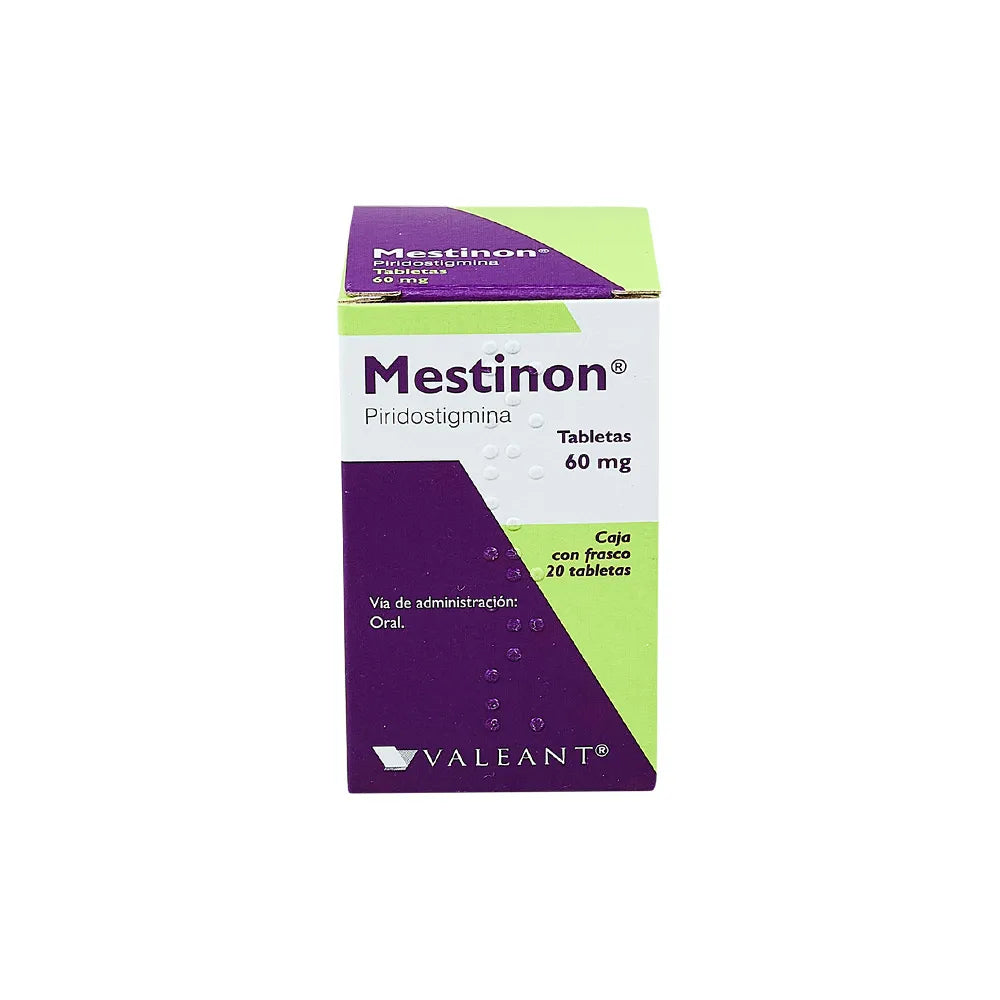 MESTINON Piridostigmina 60 mg caj/ 20 tab