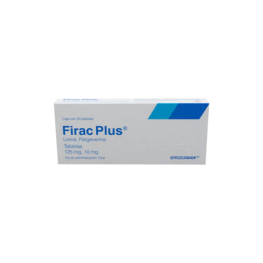 FIRAC PLUS  CLONIXINATO DE LISINA/ PARGEVERINA CAJ/20 GRA