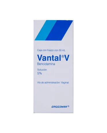 VANTAL V SOL. VAGINAL BENCIDAMINA 5% FCO. C/50 ML.