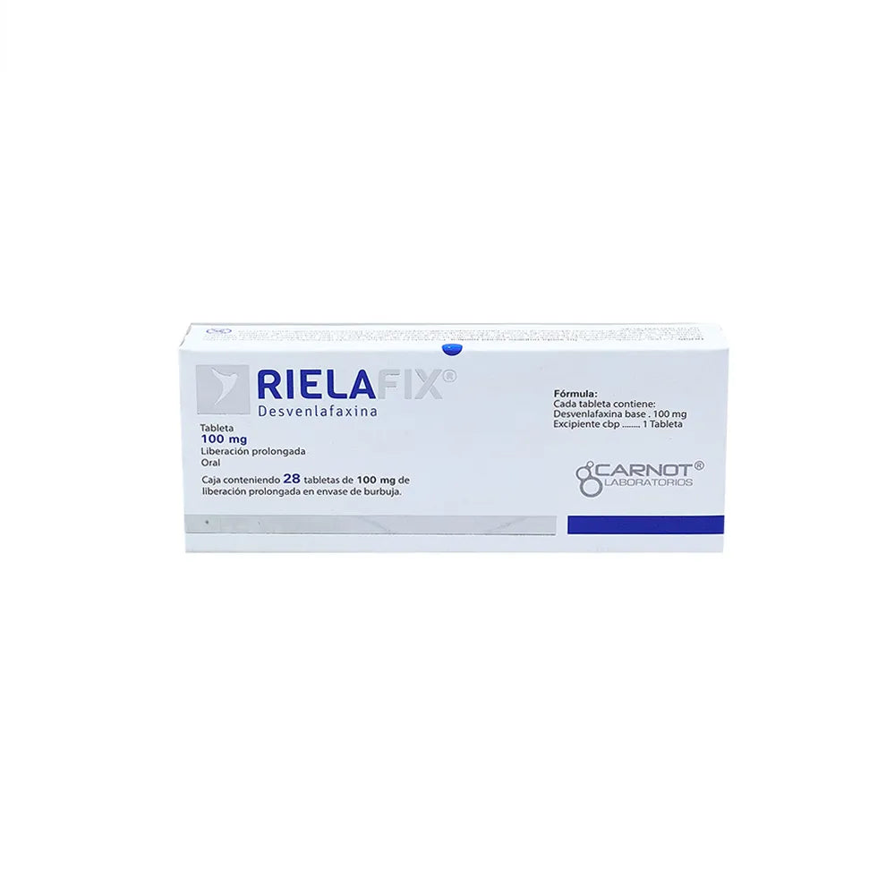 RIELAFIX DESVENLAFAXINA 100 MG CAJ/28 TAB