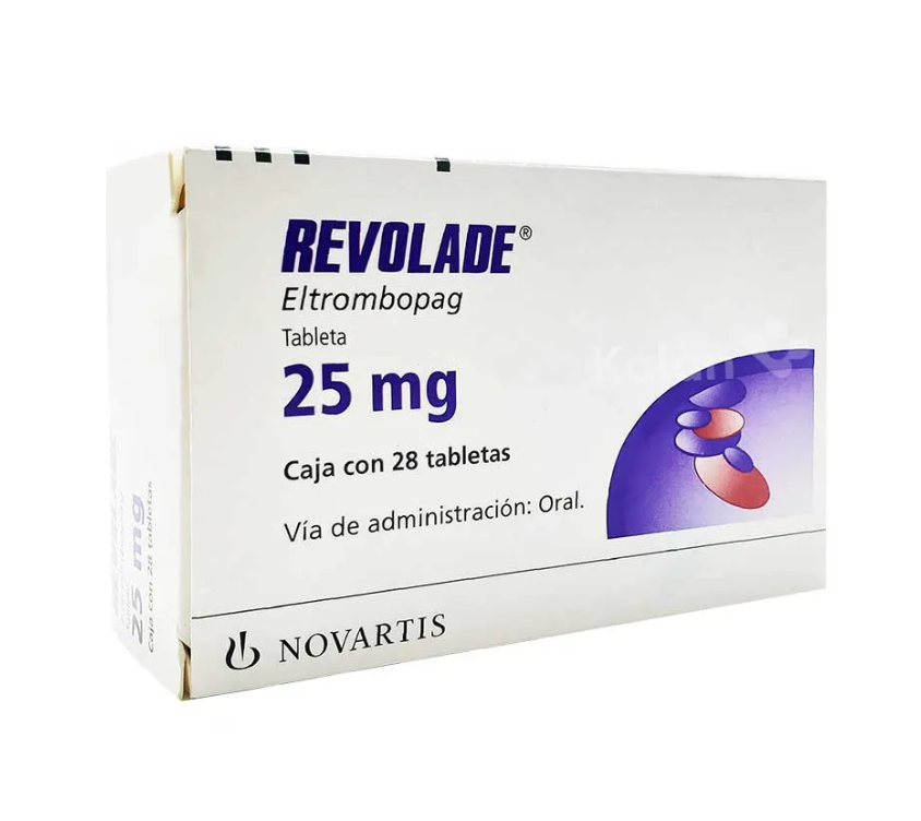 REVOLADE ELTROMBOPAG 25 MG TAB BOX/28