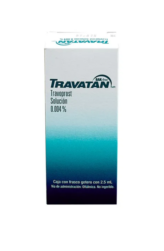 TRAVATAN 0.004% TRAVOPROST SOL GOT C/2.5ML