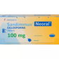 SANDIMMUN CYCLOSPORINE 100MG CAP BOX/50