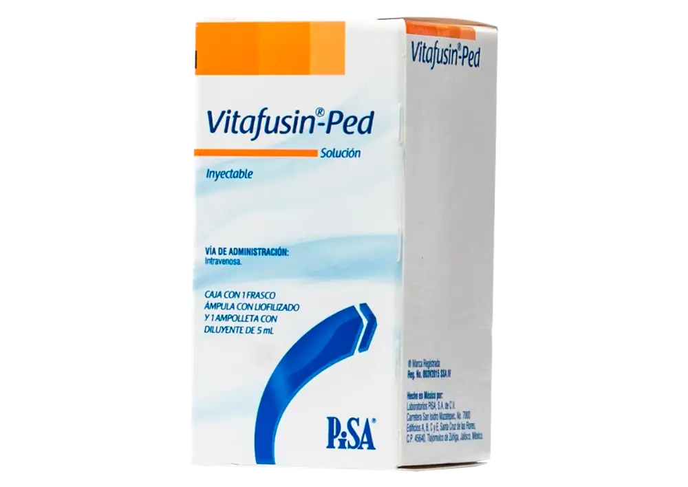 VITAFUSIN SOL INY PED FCO 5 ML