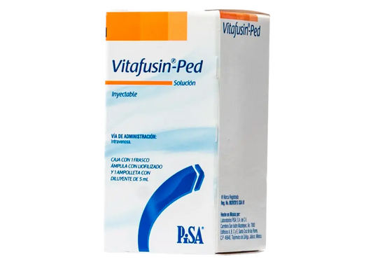 VITAFUSIN SOL INY PED FCO 5 ML