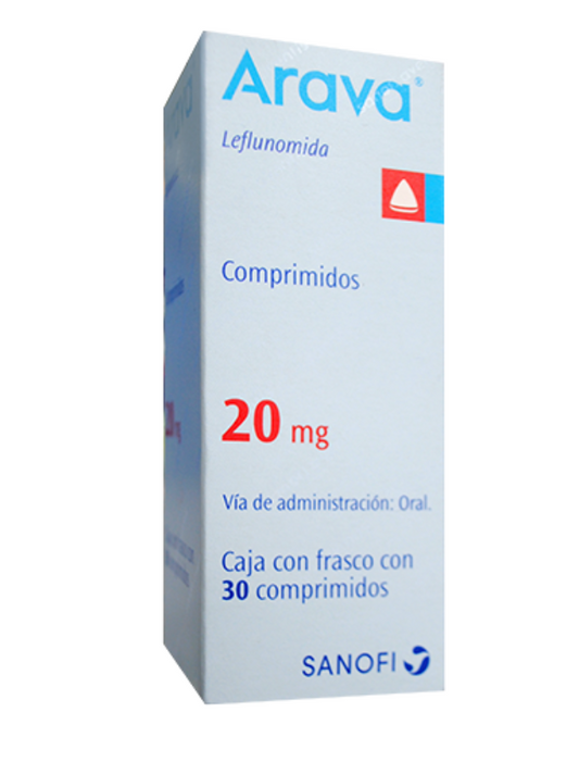 ARAVA LEFLUONOMIDA 20MG CAP CAJ C/30