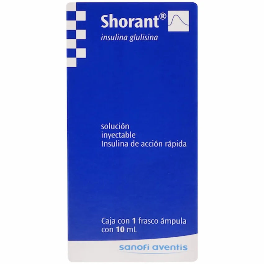 SHORANT INSULINA GLULISINA  100UI/10 ML CAJ/1 FAM