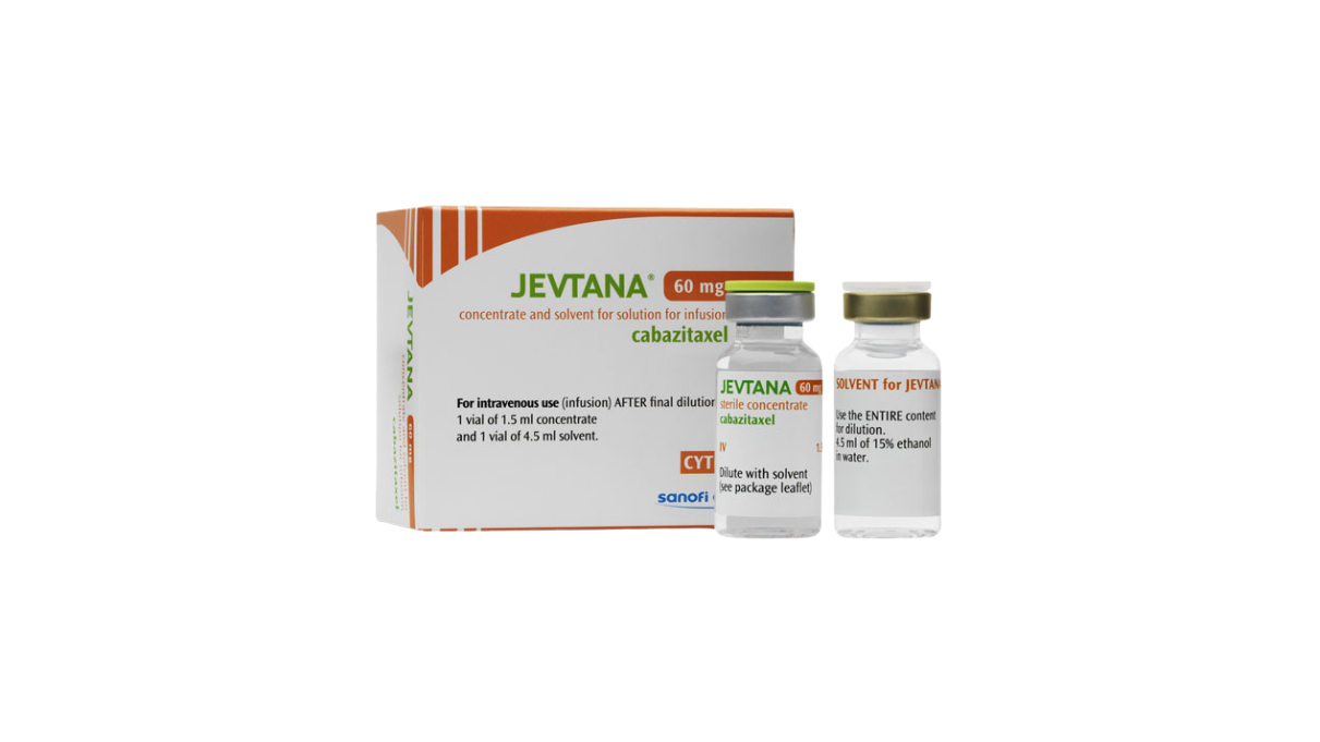 JEVTANA CABAZITAXEL 60MG/1.5ML F A CAJ C/1