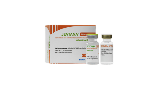 JEVTANA CABAZITAXEL 60MG/1.5ML F A CAJ C/1