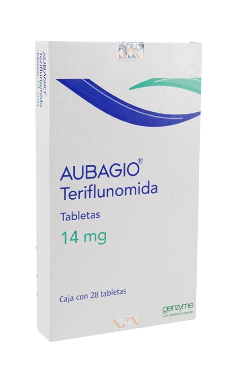 AUBAGIO TERIFLUNOMIDA 14 MG CAJ/28 TAB
