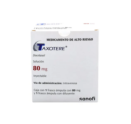 TAXOTERE DOCETAXEL 80MG AMP CAJ C/1