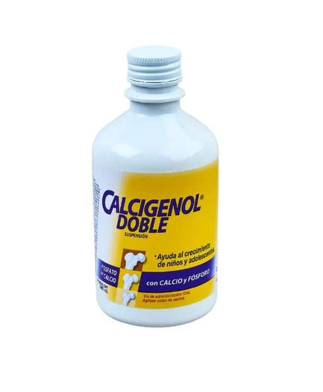 CALCIGENOL CALCIUM AND PHOSPHORUS DOUBLE SUS 1.8 GR FCO C/340ML