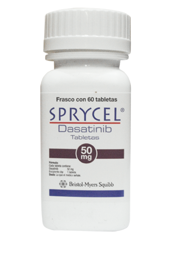 SPRYCEL DASATINIB 50MG TAB CAJ C/60