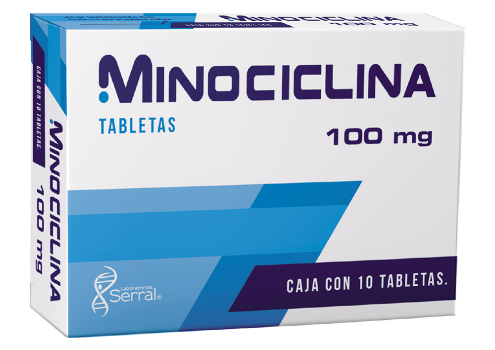 MINOCICLINA SERRAL C/10 TABS 100 MG