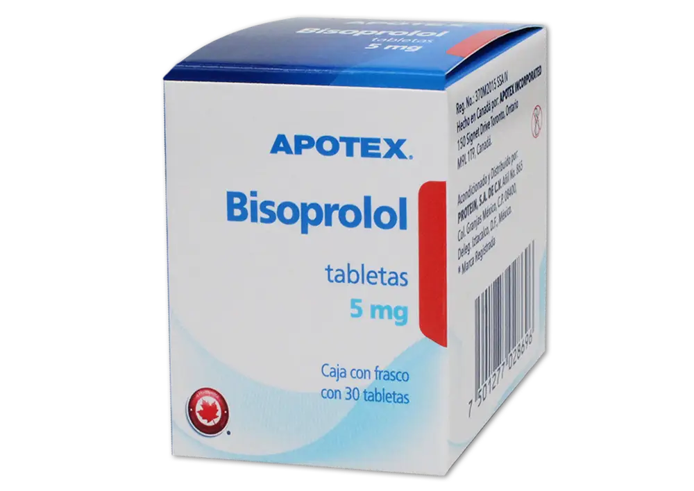 BISOPROLOL  5 MG CAJ/30 TAB