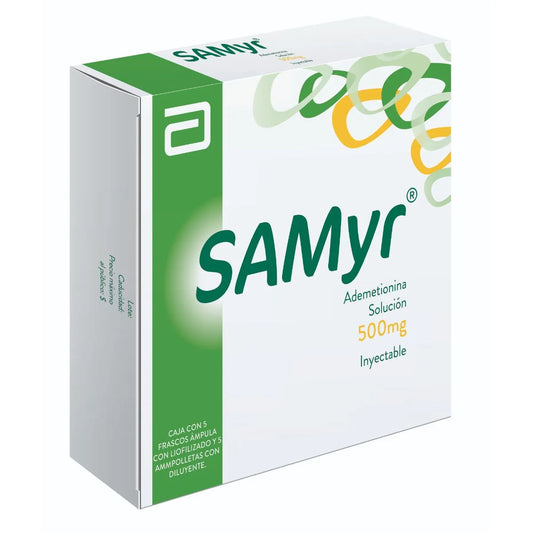SAMYR ADEMETIONINA 500 MG C/40 TAB