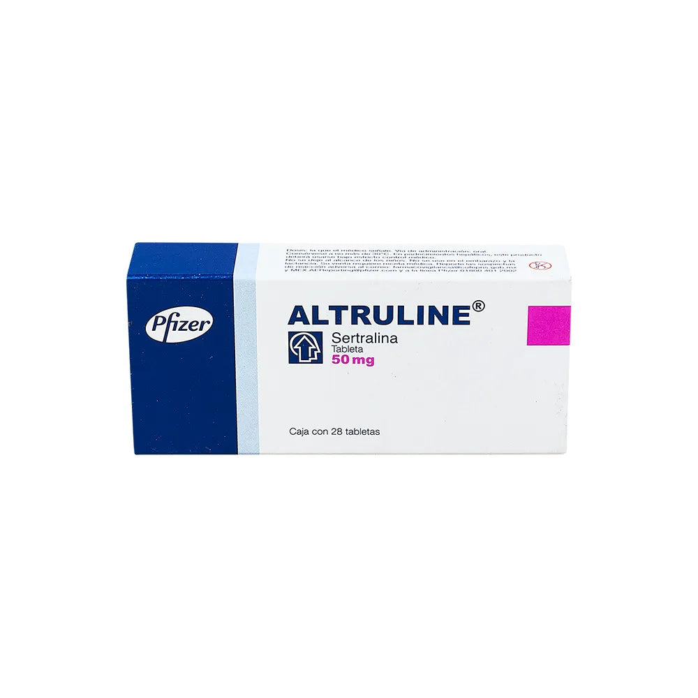 ALTRULINE SERTRALINA 50 MG CAJ/28 TAB