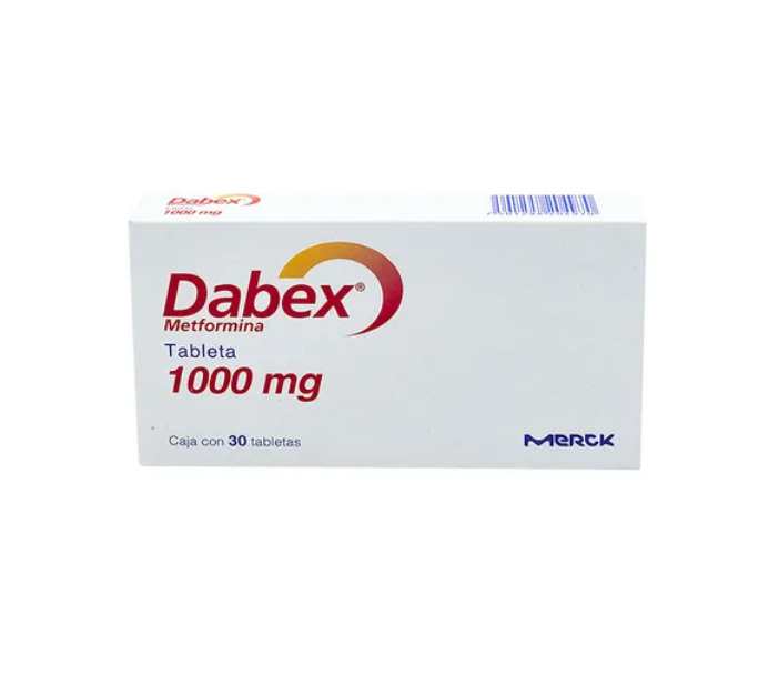 DABEX METFORMINA 1000MG TAB BOX C/30 – Farmacias Hernández Sante