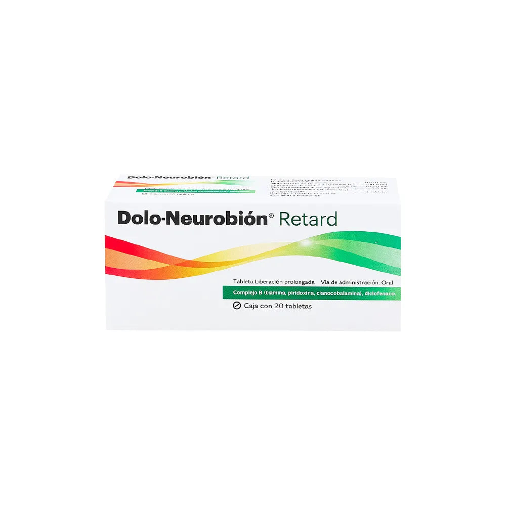 DOLO NEUROBION  RETARD CAJ/20 TAB