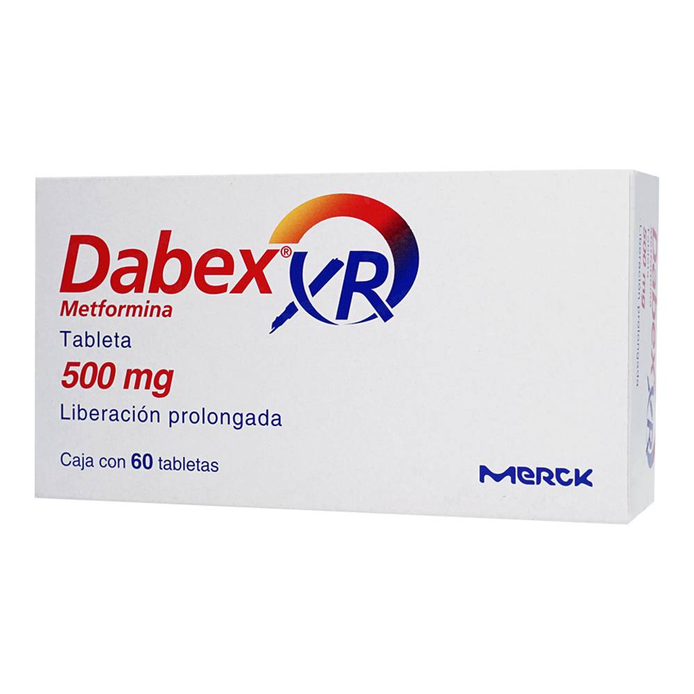 DABEX XR  METFORMINA 500MG LP - TAB - 60