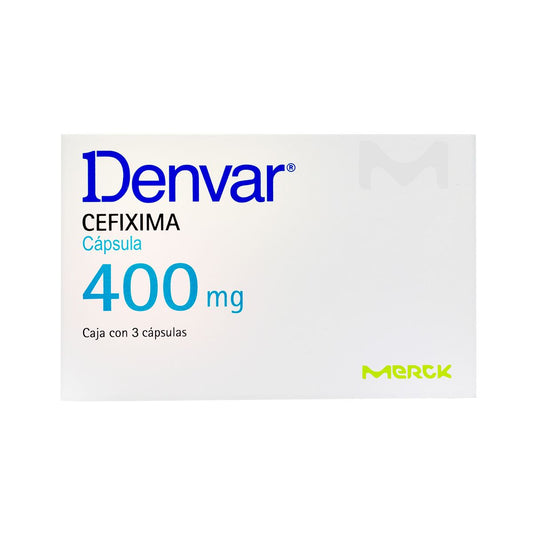 DENVAR CEFIXIMA  400 C/3 CAPS