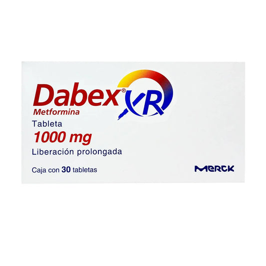 DABEX XR  METFORMINA 1000MG - TAB - 30