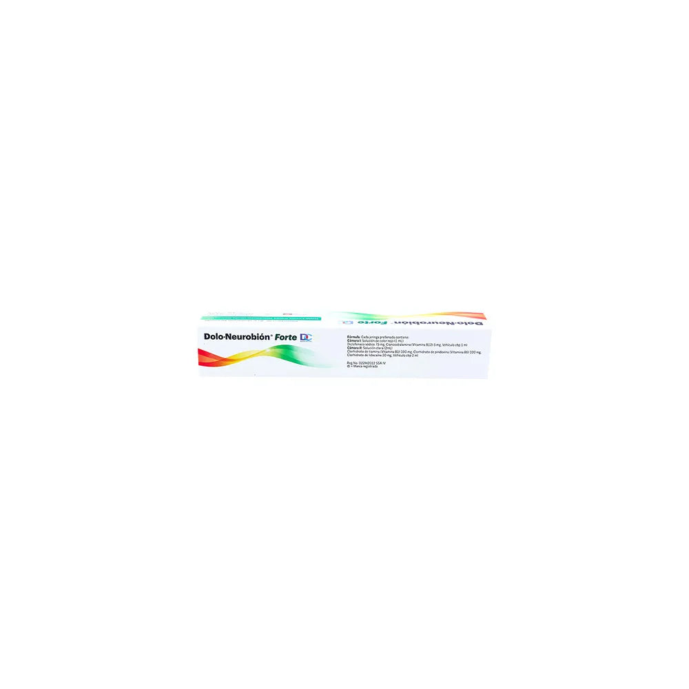 DOLO NEUROBION FORTE DOBLE CAMARA C/1 JERINGA