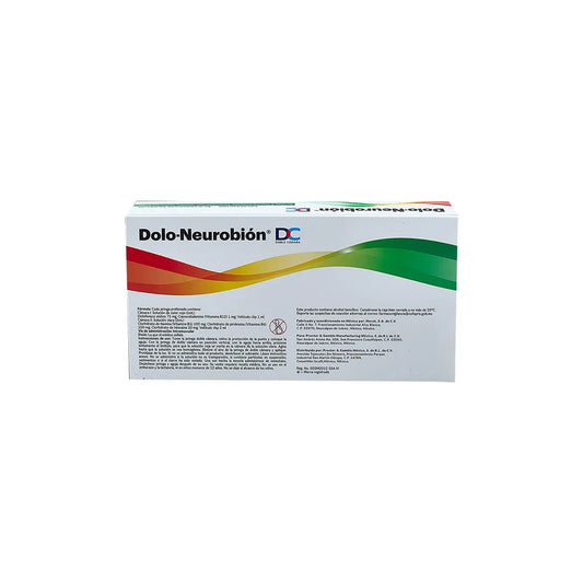 DOLO NEUROBION  DC COMPLEJO B/ DICLOFENACO  INY 3ML C3
