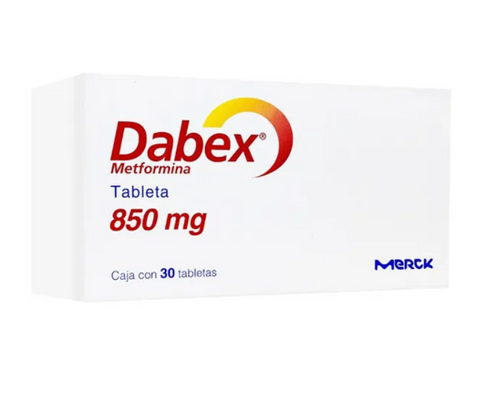DABEX METFORMINA 850MG TAB CAJ C/30