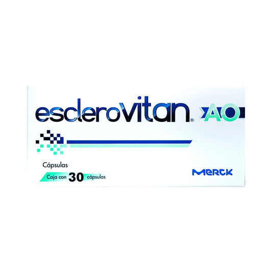 ESCLEROVITAN  SUPLEMENTO VITAMINICO . CAJA C/30