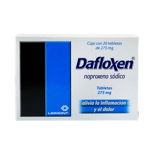 DAFLOXEN  NAPROXENO SODICO 275MG TAB C20