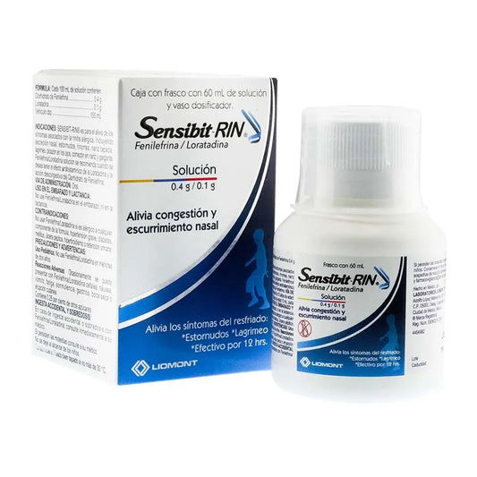 SENSIBIT XP LORATADINA/ AMBROXOL 5 MG/ 30 MG CAJ/ 20 TAB (Copia)