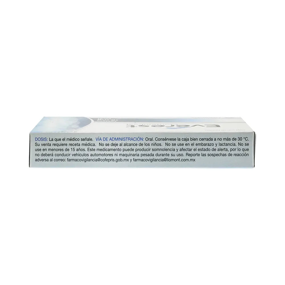 EVEREST MONTELUKAST 10 MG CAJ/30 TAB