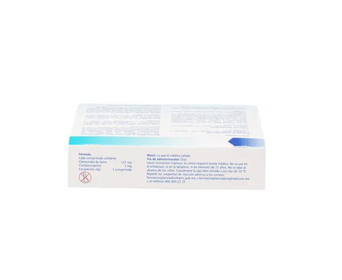 DORIXINA RELAX CLONIXINATO DE LISINA CICLOBENZAPRINA 125/5MG COM CAJ C/20