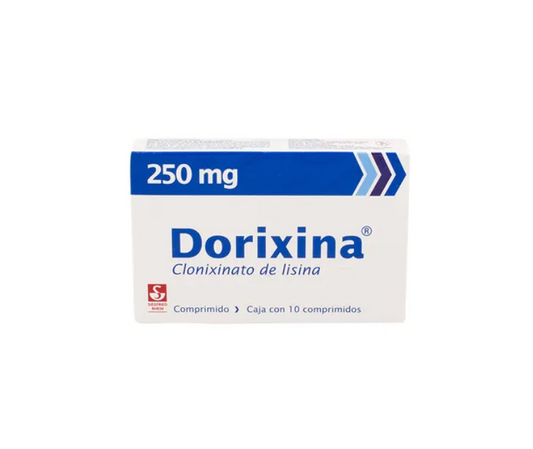 DORIXINA F CLONIXINATO DE LISINA 250MG TAB CAJ C/10