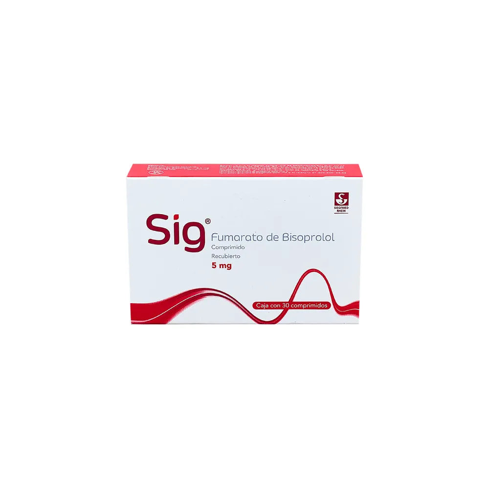 SIG BISOPROLOL 5 MG TAB C/30 TAB