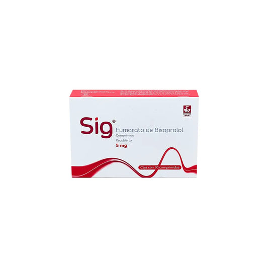 SIG BISOPROLOL 5 MG TAB C/30 TAB