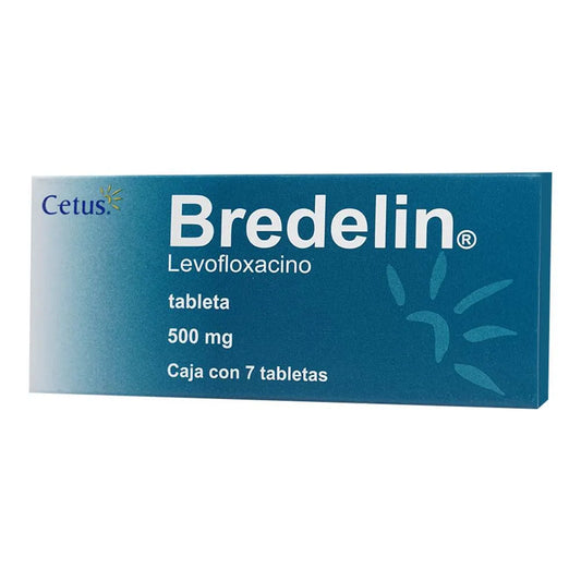 BREDELIN LEVOFLOXACINO  500MG TAB C7